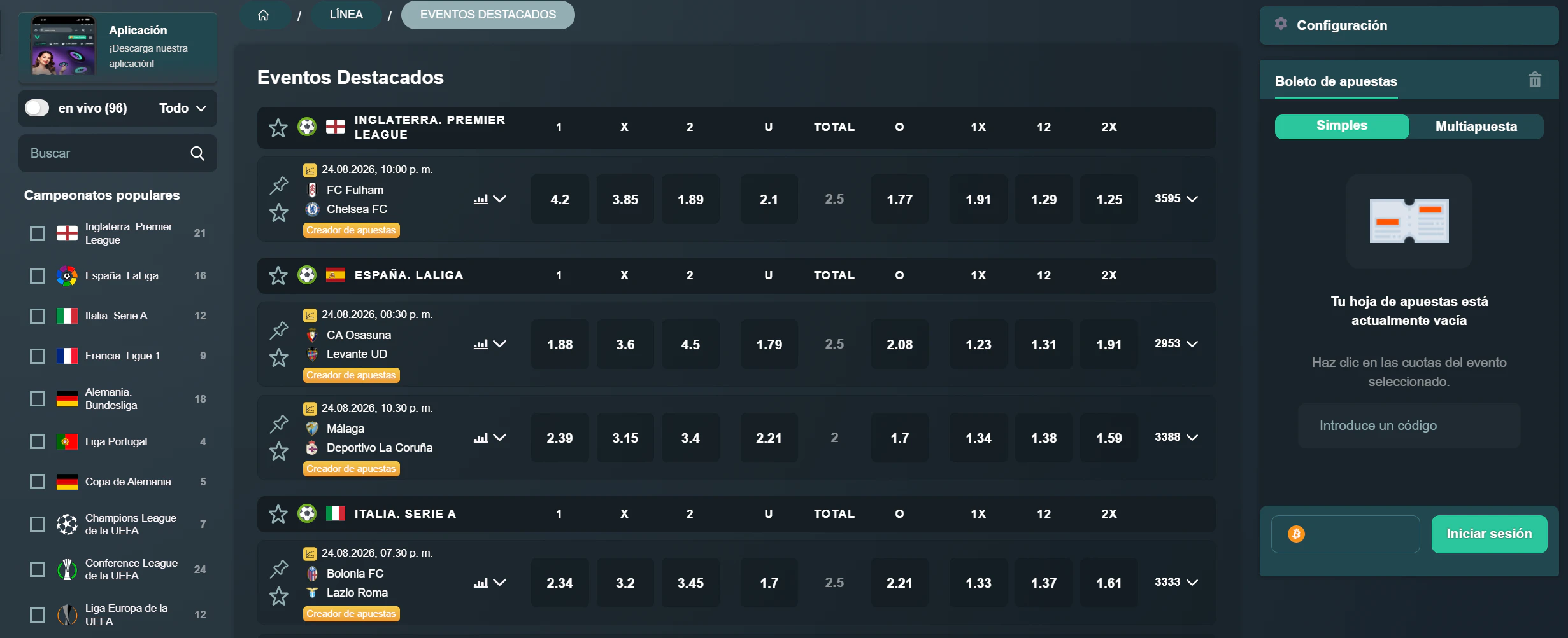 Apuestas deportivas y eSports