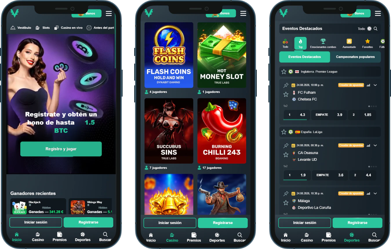 Vave: la plataforma en el móvil